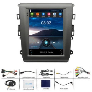 9.7'' Android 12 Stereo Radio Navi GPS Player For Ford Fusion / Mondeo 2013-2020 - Foto 1 di 21
