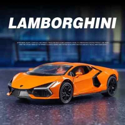 1/32 Lamborghini Aventador Car Model Sound Light Pullback Toy Diecast Vehicle - Image 1 of 4