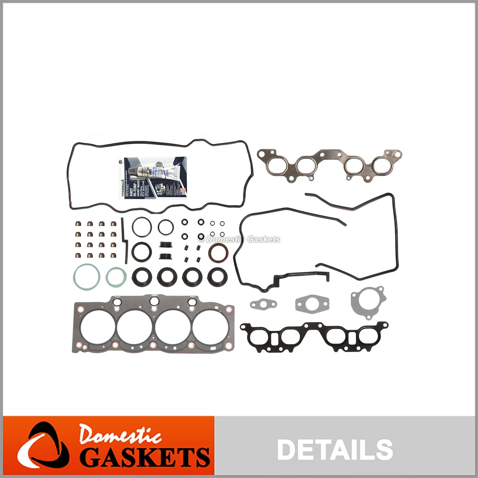 Juego de juntas de culata de 16 válvulas DOHC para 96-00 Toyota RAV4 2,0 L 3SFE Foto 1 de 4
