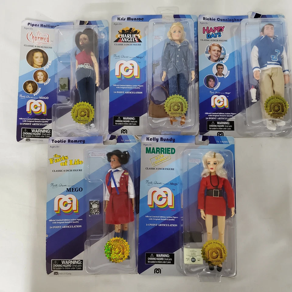 Figuras de acción clásicas de 8" de MARTY ABRAMS PRESENTA MEGO - Tú eliges personaje - NUEVAS Foto 1 de 1