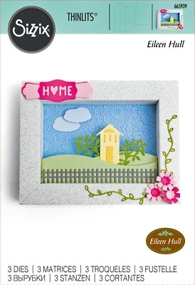 Sizzix Thinlits Plus 3pc Shadow Box Frames #2 #665939 Retail $34.99 Eileen Hull - Image 1 of 4