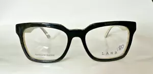 NEW L.A.M.B. - LA043 - BLACK GOLD PEARL - WOMENS DESIGNER EYEGLASSES 53-18-140 - Picture 1 of 4