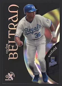 Skybox E-X Century 1999 #108 Carlos Beltran ologramma reale - Foto 1 di 24