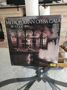 SEALED 1972 Metropolitan Opera Gala Honouring Rudolf BING DG GF LP 2530 260 - Foto 1 di 14