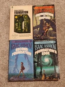 Isaac Asimov Foundation Vtg Paperback Empire Second Edge Del Rey Avon Mixed Lot - Picture 1 of 4