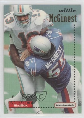 1996 Skybox Impact Willie McGinest #86 - Image 1 of 2