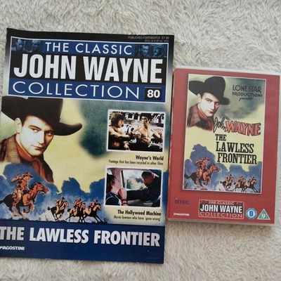 John Wayne Classic Collection DVD Set DeAgostini 'The Lawless Frontier' No 80 - Image 1 of 4