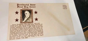 1930s PRESIDENTIAL SERIES James Buchanan  FIRST DAY COVER - Picture 1 of 2