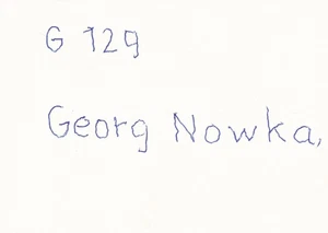 Olimpiadi 1952: Georg NOWKA (+ITA)) autografo originale BRONZO VELA +TOP+ - Foto 1 di 1
