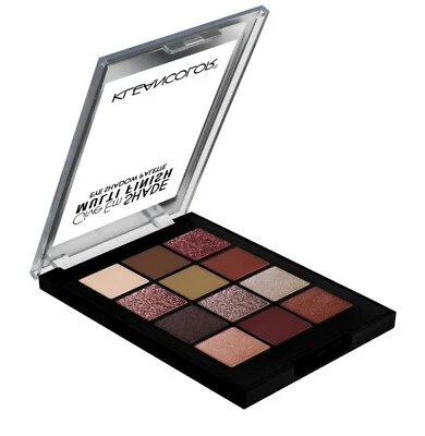 Give Em Shade Eyeshadow Palette Matte/Shimmer Multi Finish Kleancolor  - Image 1 of 2