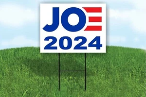 joe 2024 yard sign Yard Sign Road with Stand LAWN SIGN - Picture 1 of 5