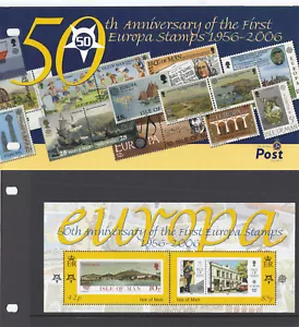 (141466) EUROPA minisheet GB Isle of Man Presentation Pack 2006 - Picture 1 of 1