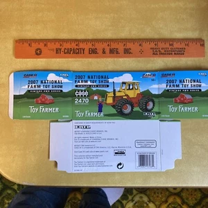 1/64 Case 2470 2007 National Farm Toy Show empty boxErtl # 16168A - Picture 1 of 2