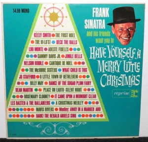 FRANK SINATRA HAVE YOURSELF A MERRY LITTLE CHRISTMAS (VG+) R-50001 LP RECORD - Foto 1 di 4