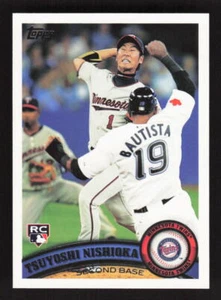 2011 Topps #501 Tsuyoshi Nishioka Rookie Minnesota Twins - Picture 1 of 2