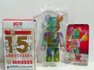 Medicom Bearbrick Series 32 S32 Jellybean "Soda Rainbow" Be@rbrick - Picture 1 of 2