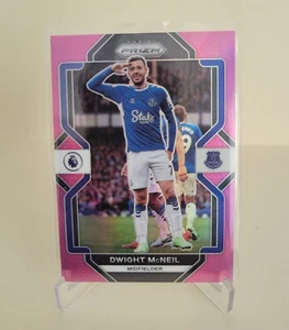 2022/23 PANINI PRIZM PREMIER LEAGUE DWIGHT MCNEIL PINK PRIZM #239 Ser #189/199 - Picture 1 of 2