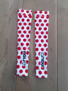 Original Agu team Jumbo Visma Armlinge / Armwarmers Tour polkadot (XS) - Imagen 1 de 1