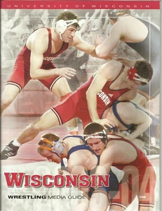2003-04 Wisconsin Badgers College Wrestling Media Guide - Picture 1 of 1