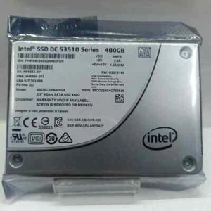 New Intel DC S3510 480GB SSD 2.5" SATA 6Gb/s SSDSC2BB480G6 Solid State Drive - Afbeelding 1 van 3