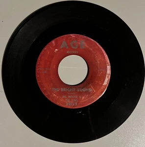 BIG MOOSE~THE BRIGHT SOUND/OFF THE HOOK~AGE RECORDS~BLUES 45 - Picture 1 of 2