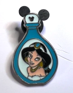 Disney, Princess Jasmine Perfume Bottle, 2012 Series ,HIDDEN Mickey Pin ,313WCP - Picture 1 of 5