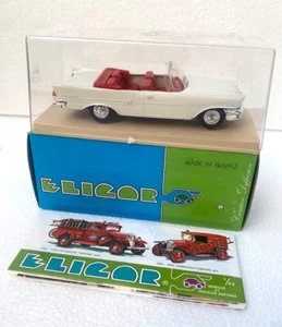 Eligor 1958 Red Chrysler New Yorker Cabriolet Convertible 1:43 Diecast #1100 - Picture 1 of 5