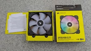Corsair iCUE SP120 RGB ELITE 120mm Boxed PC Fan CO-9050108-WW - Picture 1 of 10