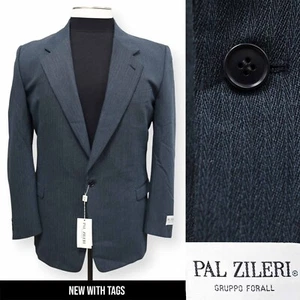 PAL ZILERI mens prussian blue sport coat suit jacket blazer NEW NWT 46 L - Picture 1 of 15