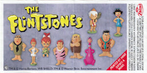 Zaini Minifigures (4cm/1.6"): The Flintstones Series (2007) - Choose a Character