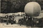 PC Sapeurs Arostiers Campement d'un ballon BALLOON AVIATION (a18853)