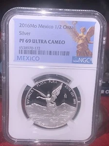 2016 1/2oz Libertad Proof 69 Ultra Cameo PCGS - Picture 1 of 3
