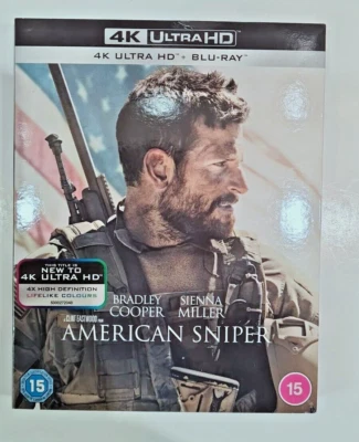 4K UHD BLU-RAY  AMERICAN SNIPER    BRAND NEW SEALED UK STOCK - Image 1 of 2