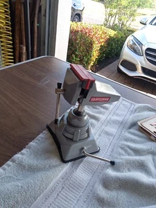 CRAFTSMAN Ball Joint Vise Multi Angle Suction Cup Base 2.75" Jaw Excellent - Picture 1 of 10