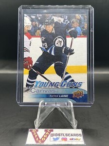 16/17 UD Series 1 - PATRIK LAINE YOUNG GUNS CANVAS #C106 Winnipeg Jets