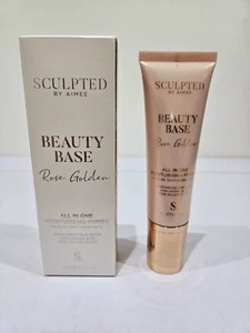 Sculpted By Aimee Beauty Base Rose Golden All In One Moisturising Primer 50ml - Picture 1 of 3