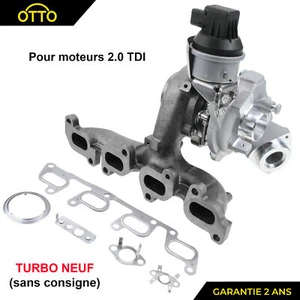 Turbo Neuf SANS CONSIGNE pour VW TOURAN TIGUAN SHARAN 2.0 TDI 140 - 54409880036 - Imagen 1 de 6