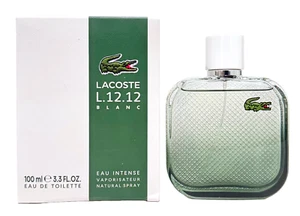 Lacoste L.12.12 Blanc Eau Intense for Men 3.3 oz Eau de Toilette Spray AUTHENTIC - Picture 1 of 1