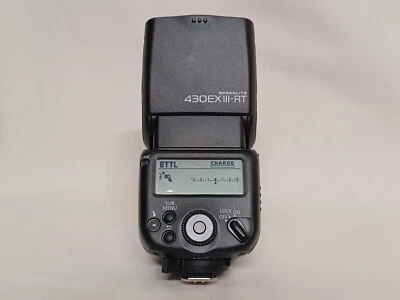 Canon Speedlite 430EX III-RT (DS401121) DSLR Camera Shoe Mount Flash - See Desc. - Image 1 of 4