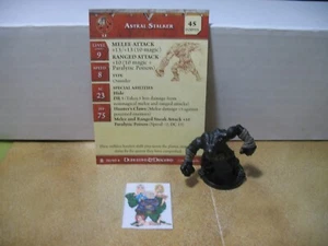 =Dungeons and Dragons DESERT OF DESOLATION Astral Stalker 26/60 con tarjeta= - Imagen 1 de 1