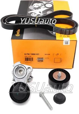 11288624196 Kit de polea tensora de correa OEM CON para BMW Z4 X5 X3 530xi 525i 330xi Foto 1 de 4