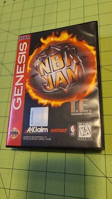 NBA Jam T.E. EDICIÓN TORNEO (Sega Genesis, 1995) *CIB* ¡COMPLETO! Foto 1 de 4