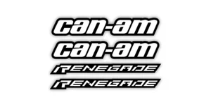 Stickers Aufkleber Can-Am Renegade - RMX Graphics Decals Designs - Picture 1 of 3