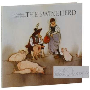 Lisbeth Zwerger, Hans Christian Andersen / Swineherd Signed 1st Edition 1995 - Foto 1 di 3