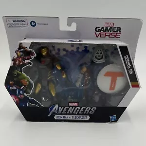Hasbro Marvel Gamerverse Modellino giocattolo Iron Man vs Taskmaster 6" da collezione - Foto 1 di 6