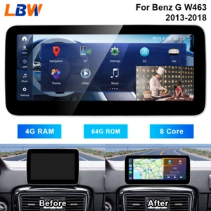 Android Car GPS 10.25'' Navi Wifi Carplay 4+64G For Mercedes Benz G W463 2013-18 - Imagen 1 de 12