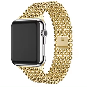 for Apple Watch Band Stainless Steel Metal Strap Series 9 8 7 6 5 SE 4 3 2 - Picture 1 of 16