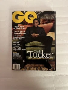 2001 AUGUST GQ MAGAZINE - CHRIS TUCKER COVER - B 4262 - Picture 1 of 2