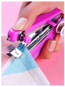 Mini Handheld Sewing Machine Portable Travel Home Sewing Tool DIY Quick Stitchin - Picture 1 of 8
