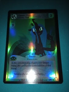 MLP Ccg Queen Chrysalis Identity Theft Absolute Discord Pf15 Very Rare - Picture 1 of 2